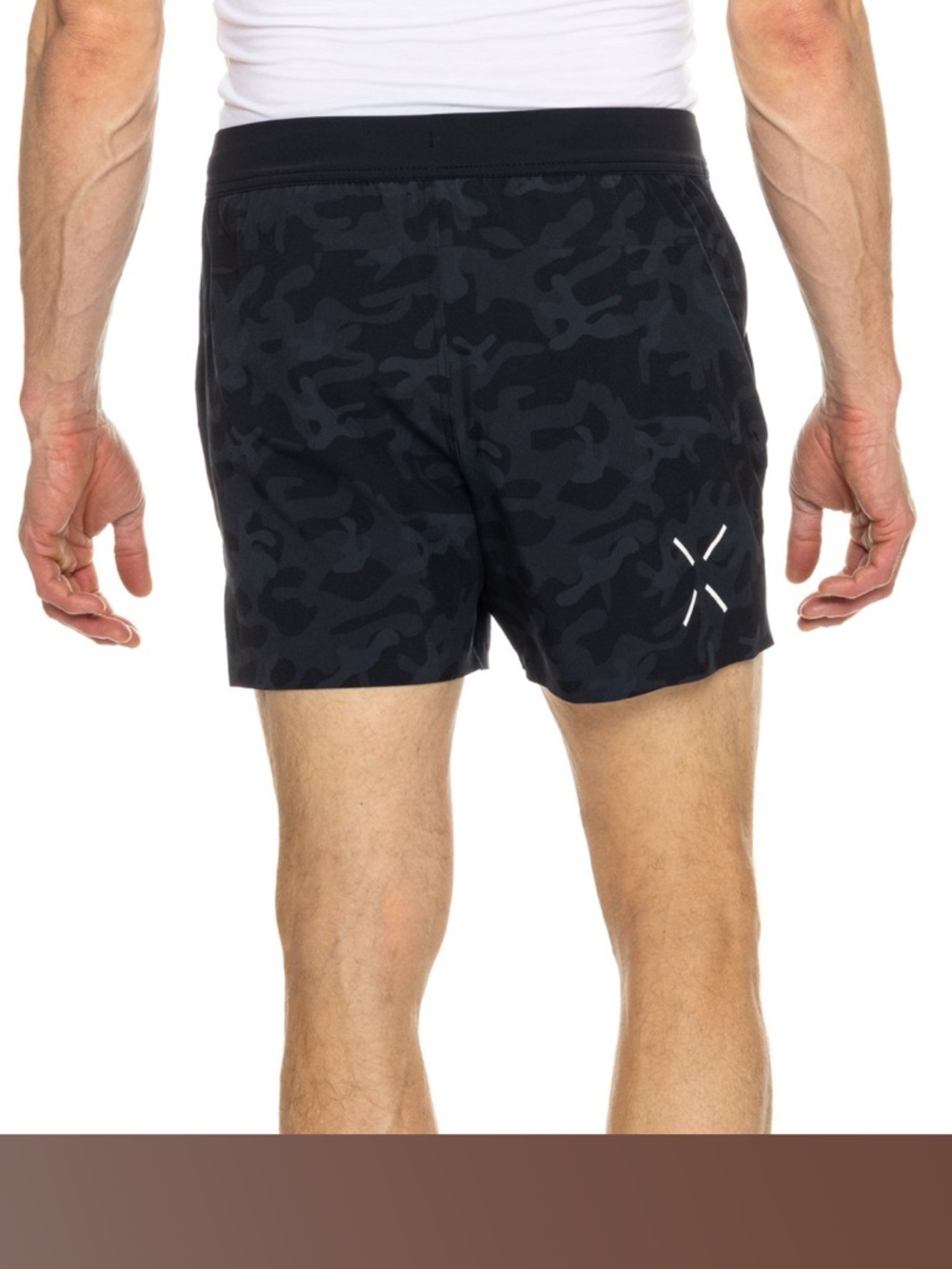 Then Thousand The Interval Short Size M Camo Gym Performance 5”